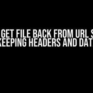 .NET 8: Get File Back from URL Stream (Keeping Headers and Data)